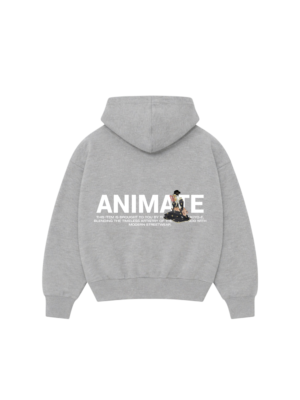 Animate Grey Ukiyo Hoodie